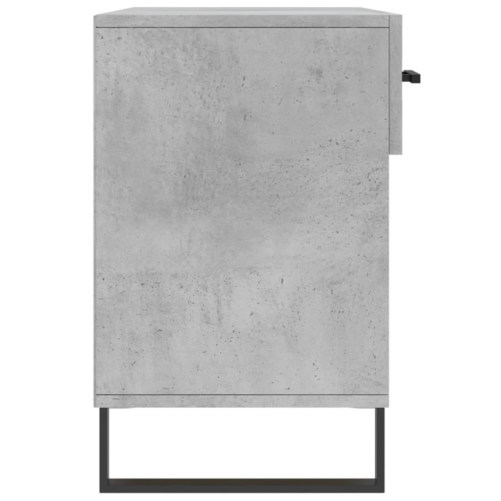 Schuhbank 102X35X55 Cm Holzwerkstoff Betongrau
