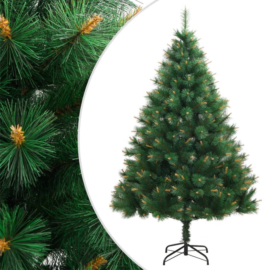 Künstlicher Weihnachtsbaum Klappbar Mit Ständer Natur