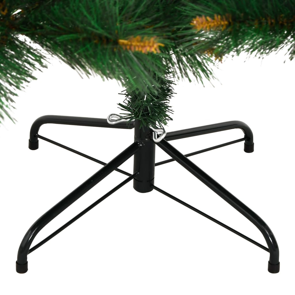 Künstlicher Weihnachtsbaum Klappbar Mit Ständer Natur