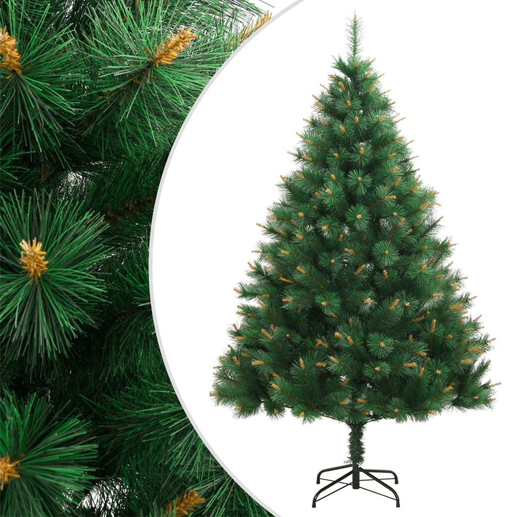 Künstlicher Weihnachtsbaum Klappbar Mit Ständer Natur