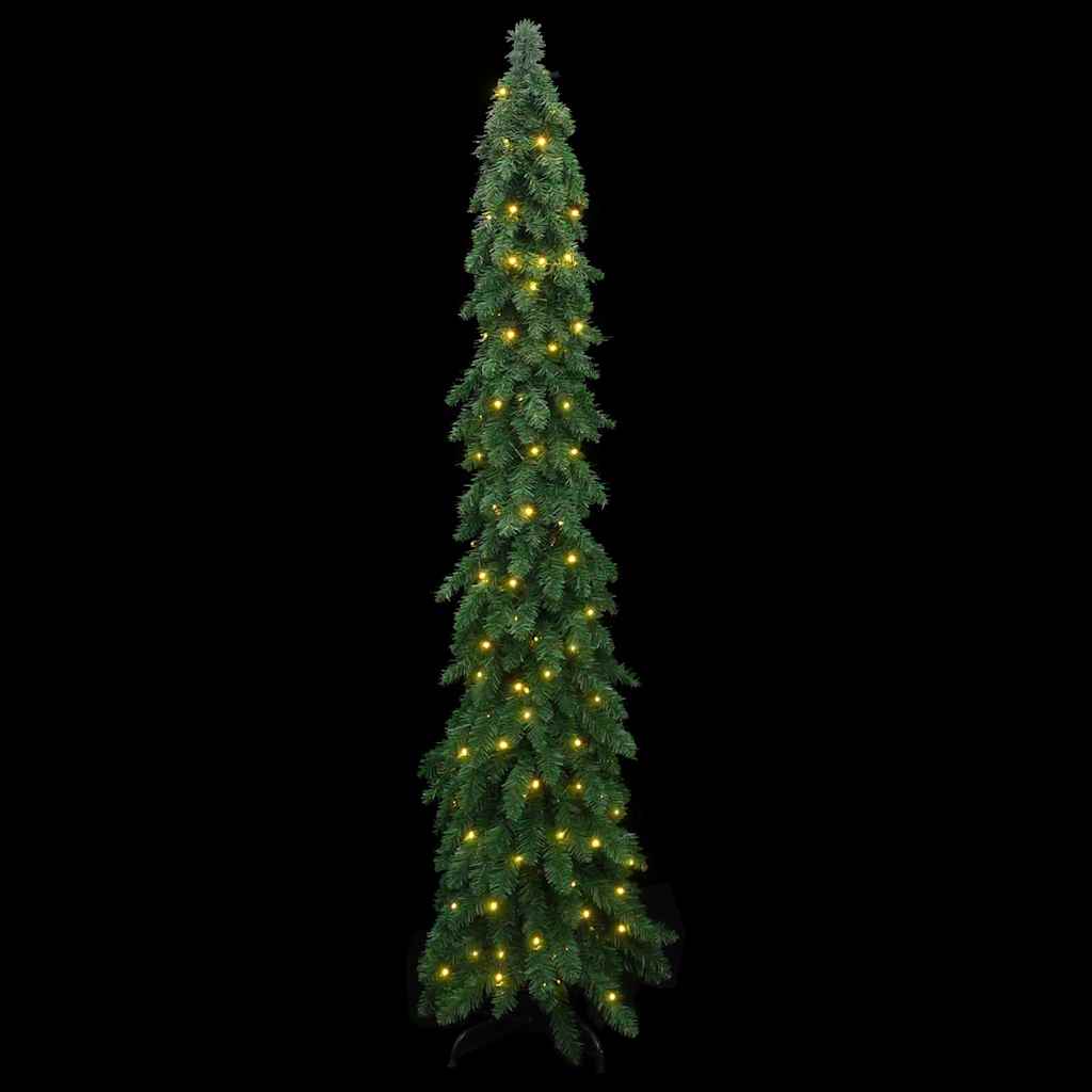Künstlicher Weihnachtsbaum Mit Beleuchtung 130 Leds Grün