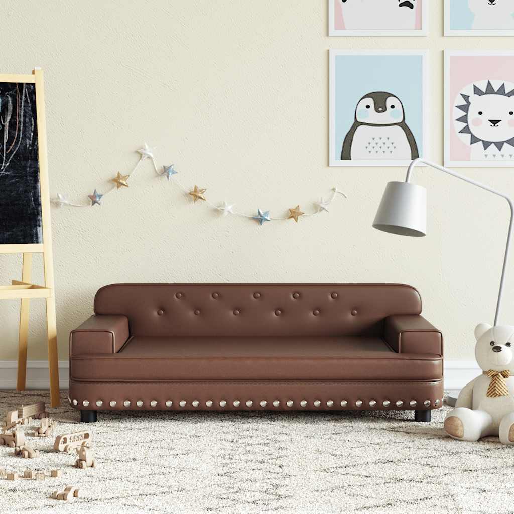 Kindersofa Kunstleder