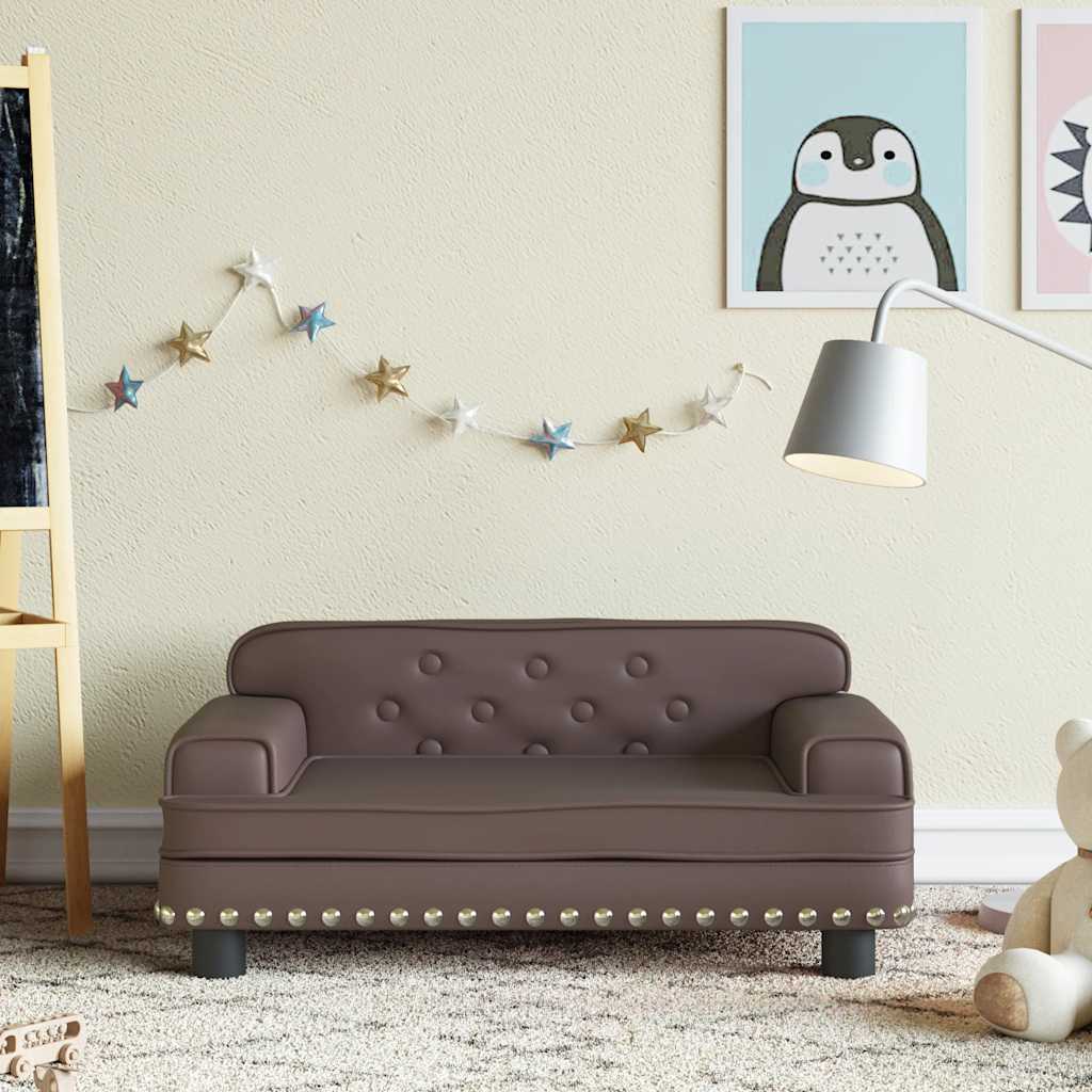 Kindersofa Kunstleder