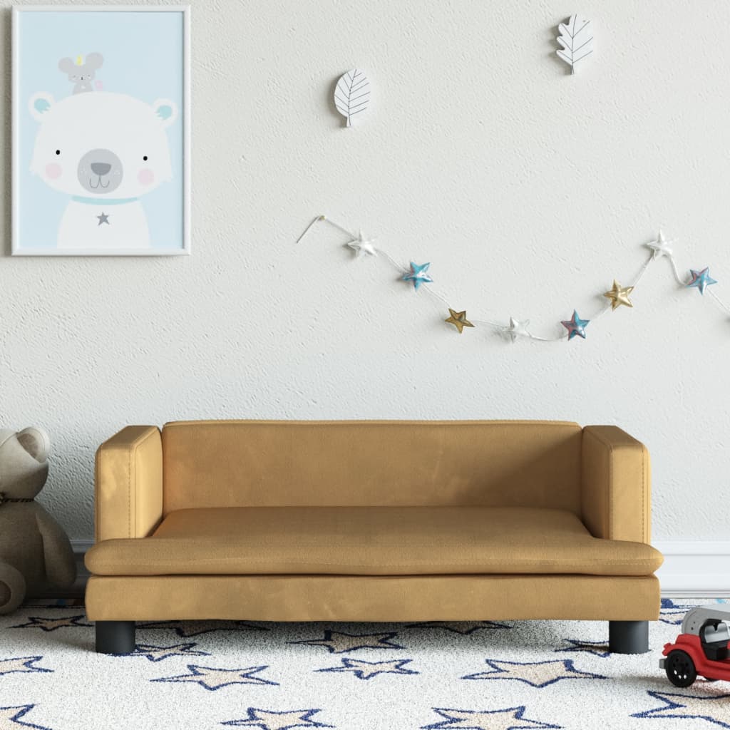 Kindersofa Samt