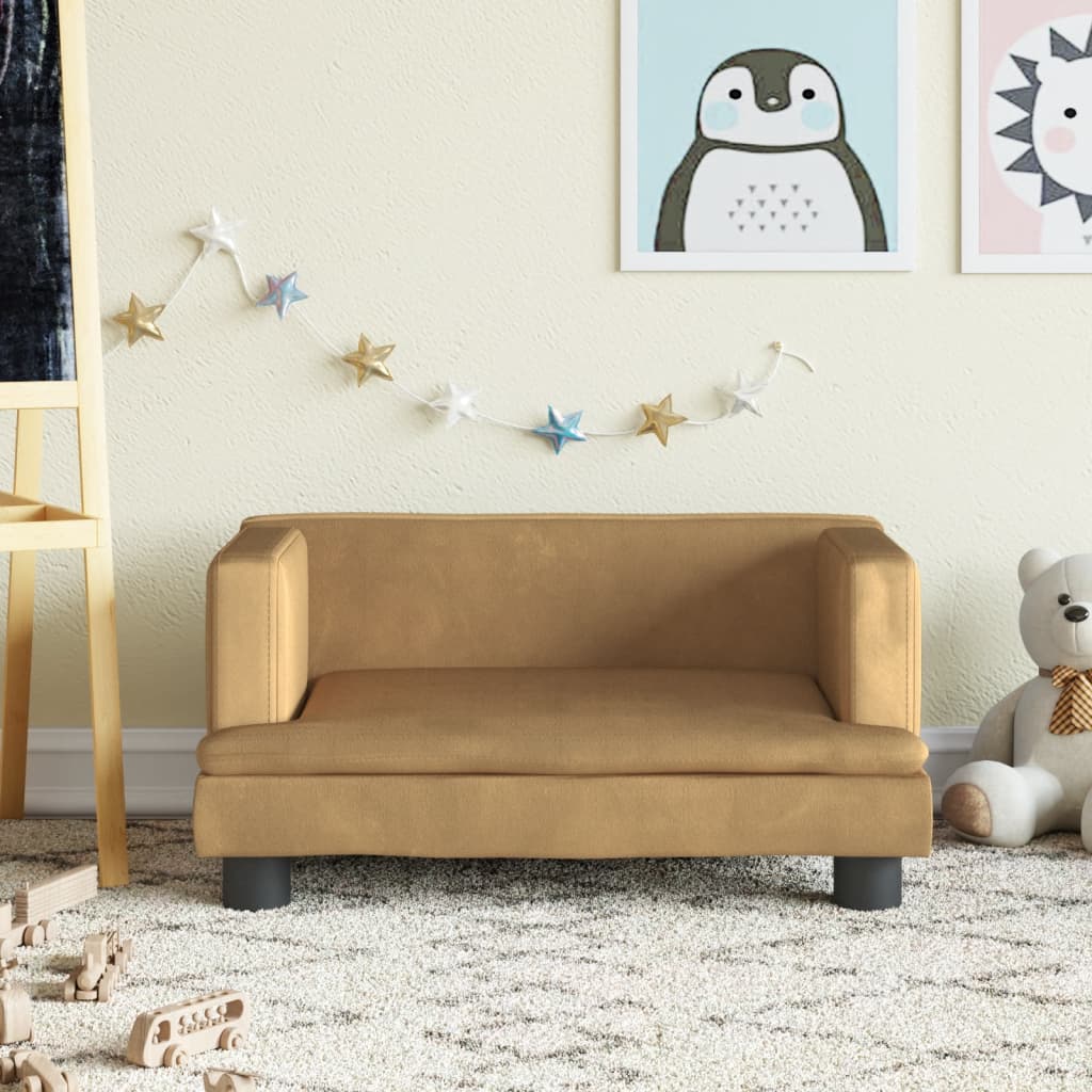 Kindersofa Samt