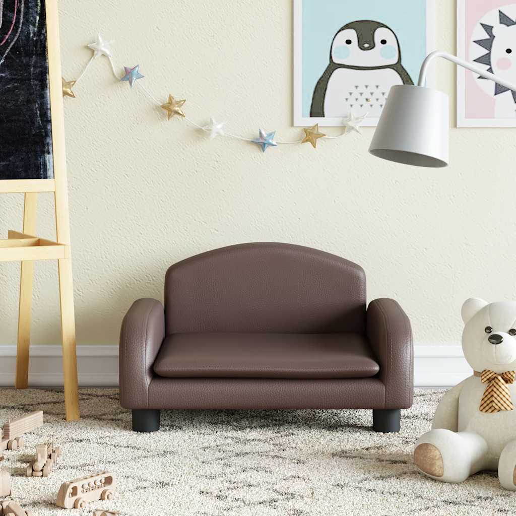Kindersofa Kunstleder