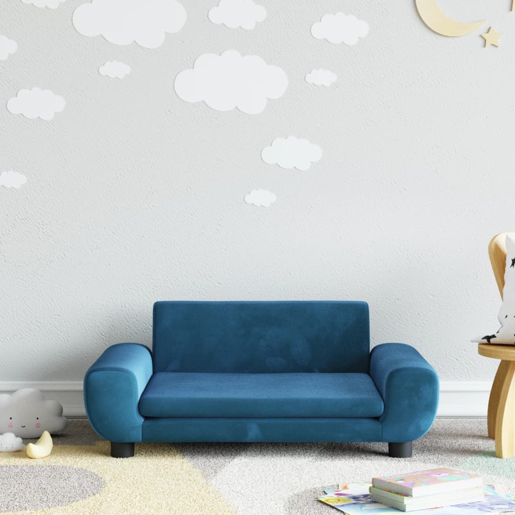 Kindersofa Samt