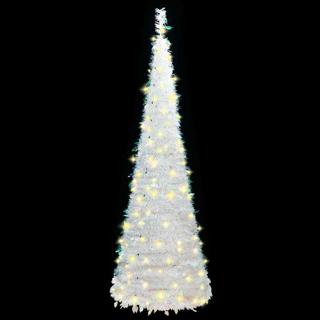 Pop-Up-Weihnachtsbaum Künstlich 150 Leds Weiß