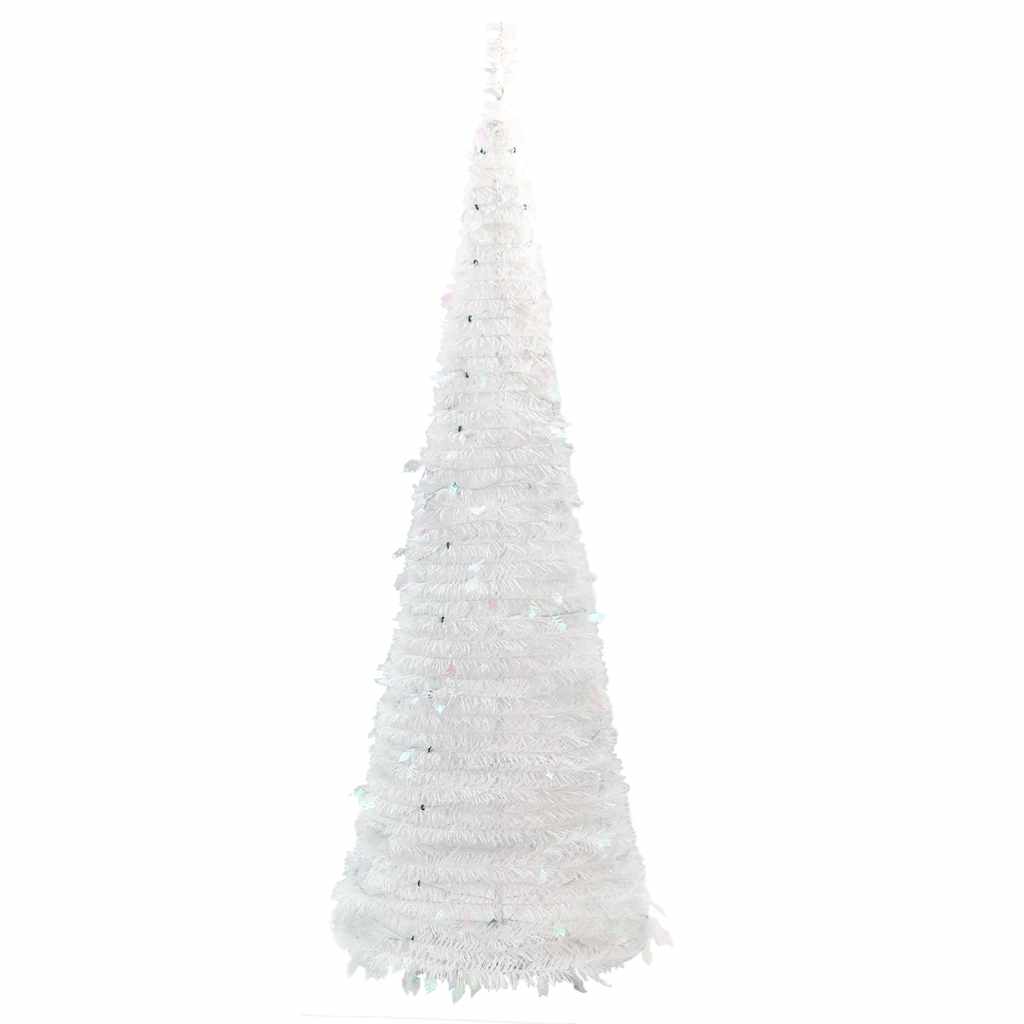Pop-Up-Weihnachtsbaum Künstlich 150 Leds Weiß