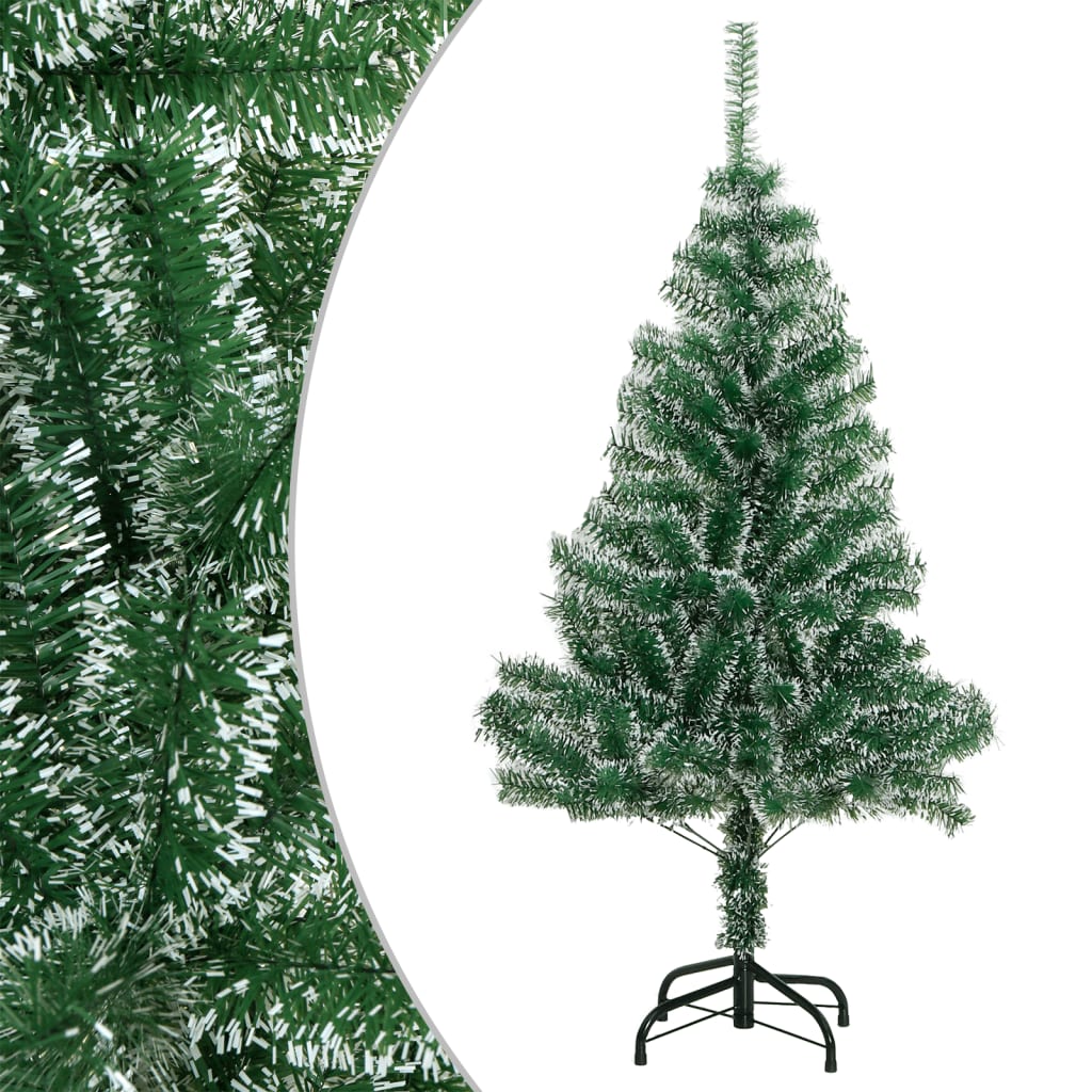 Künstlicher Weihnachtsbaum Beschneit Grün