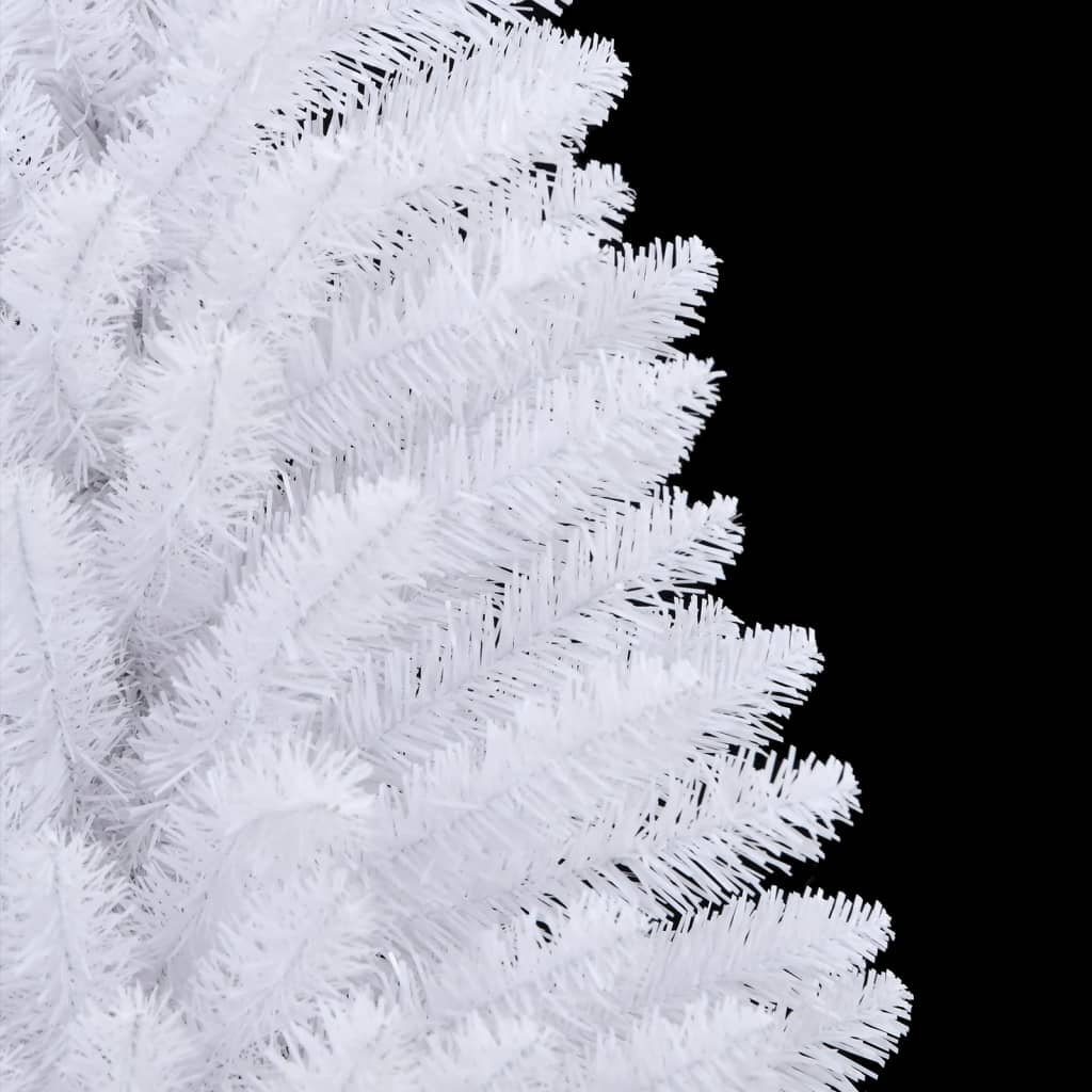 Künstlicher Weihnachtsbaum Klappbar Mit Ständer Weiß