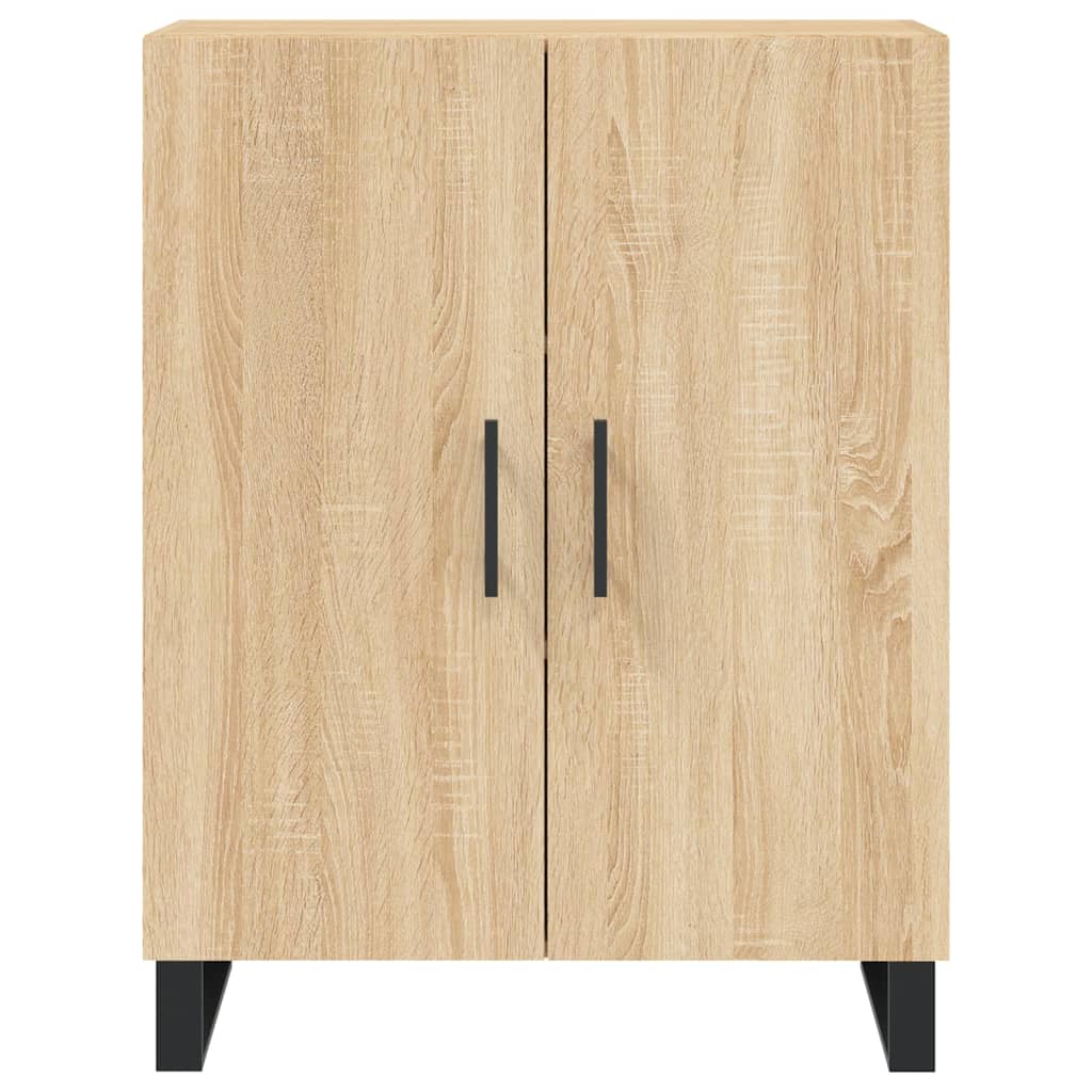 Highboard Sonoma-Eiche 69,5X34X180 Cm Holzwerkstoff