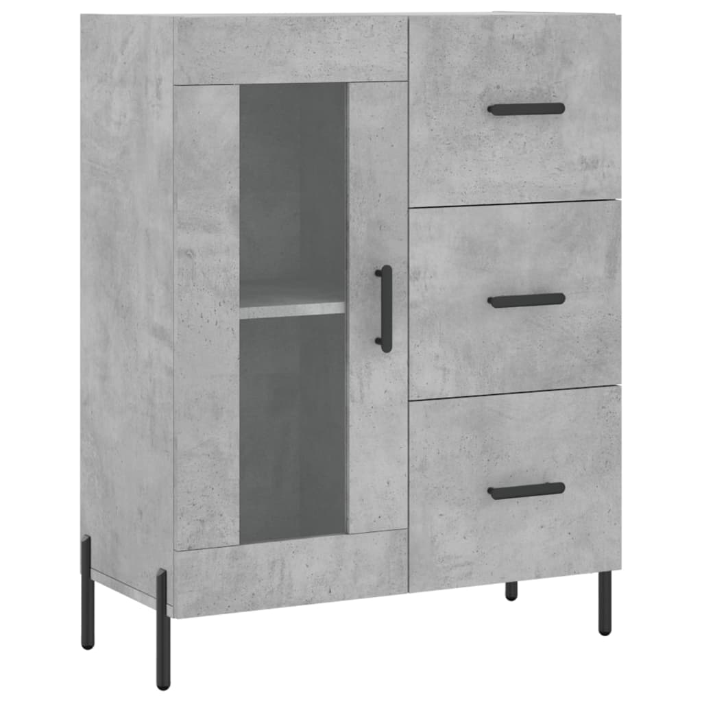Highboard 69,5X34X180 Cm Holzwerkstoff