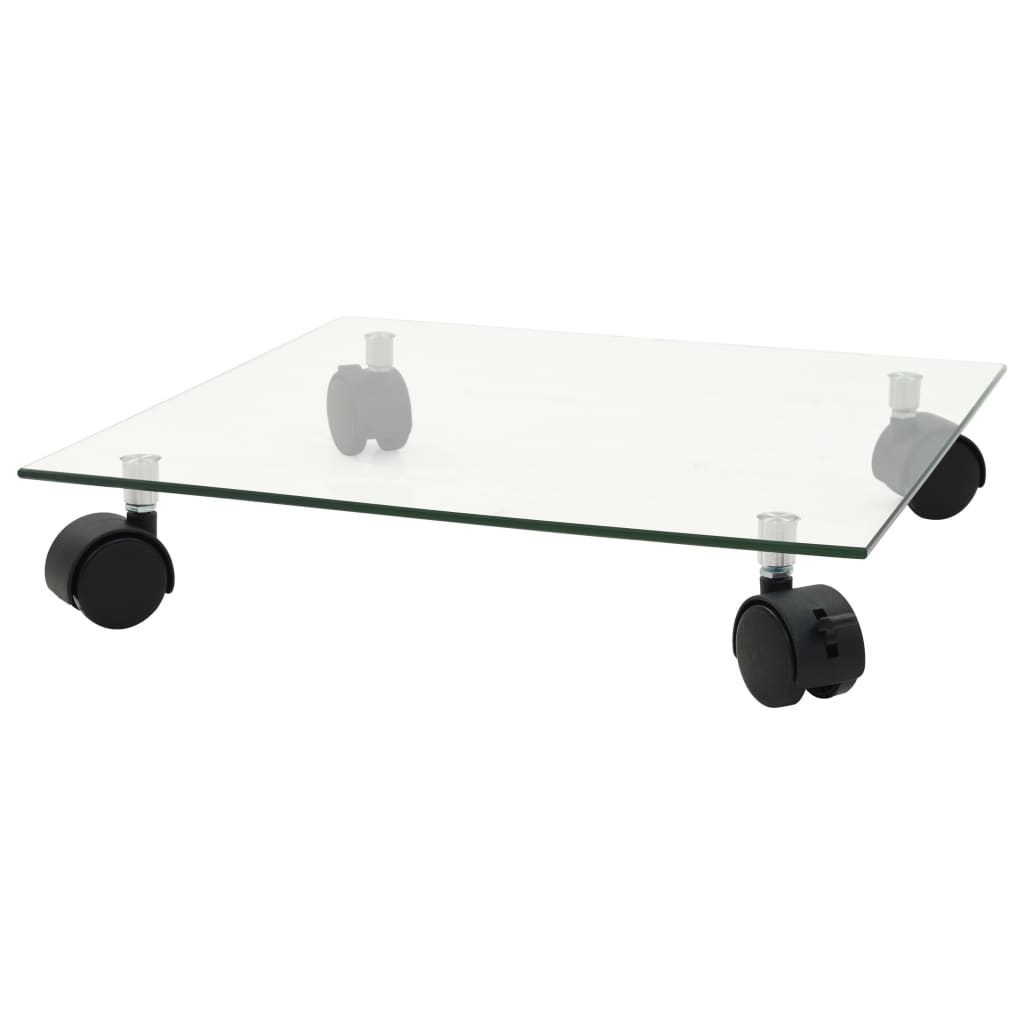 Pflanzenroller 4 Stk. 35X35 Cm Hartglas Quadratisch