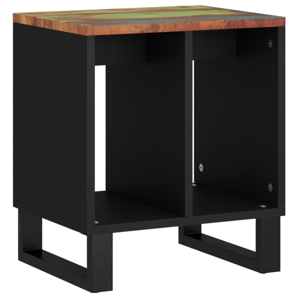 Beistelltisch 40X31X46 Cm Altholz Massiv & Holzwerkstoff