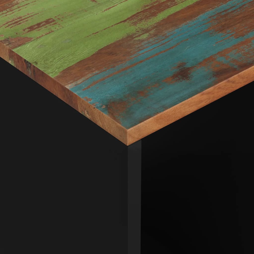 Beistelltisch 40X31X46 Cm Altholz Massiv & Holzwerkstoff