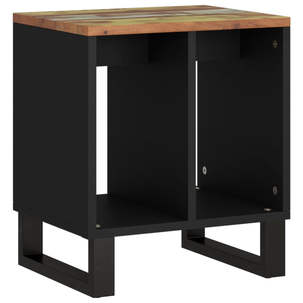 Beistelltisch 40X31X46 Cm Altholz Massiv & Holzwerkstoff