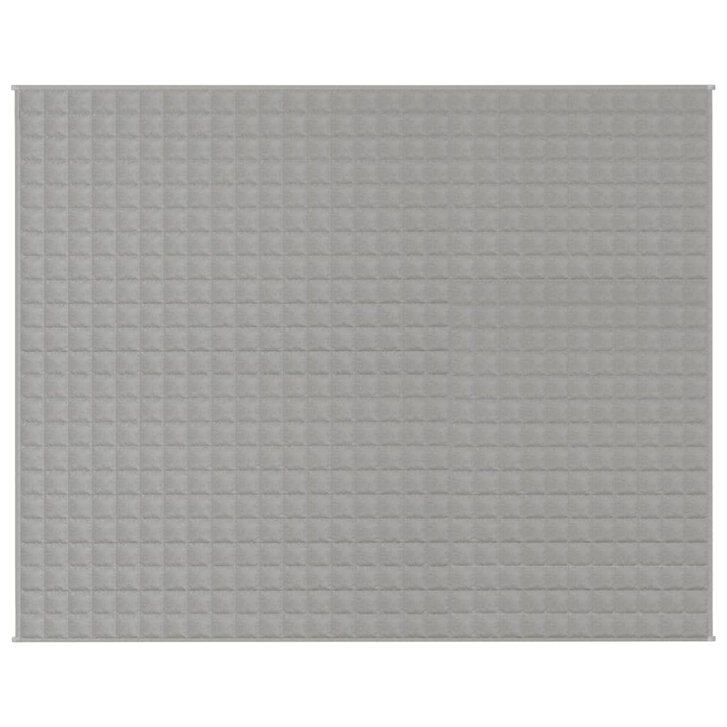 Gewichtsdecke Stoff Grau