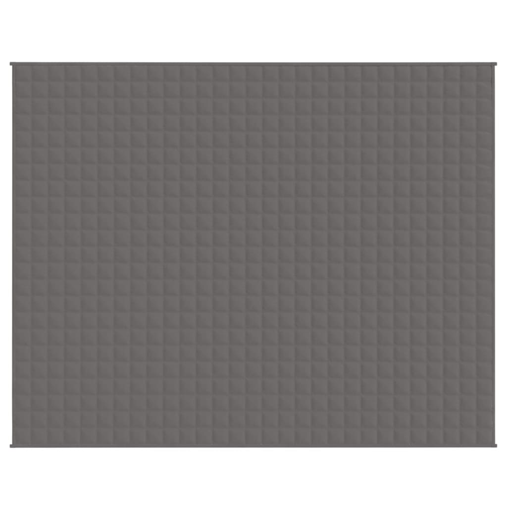 Gewichtsdecke Stoff Grau