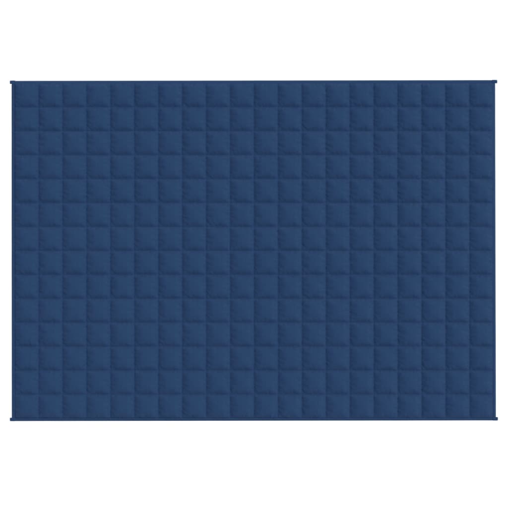 Gewichtsdecke Stoff Blau