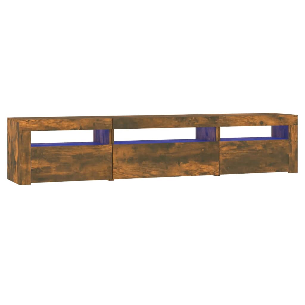Tv-Schrank Mit Led-Leuchten 195X35X40 Cm