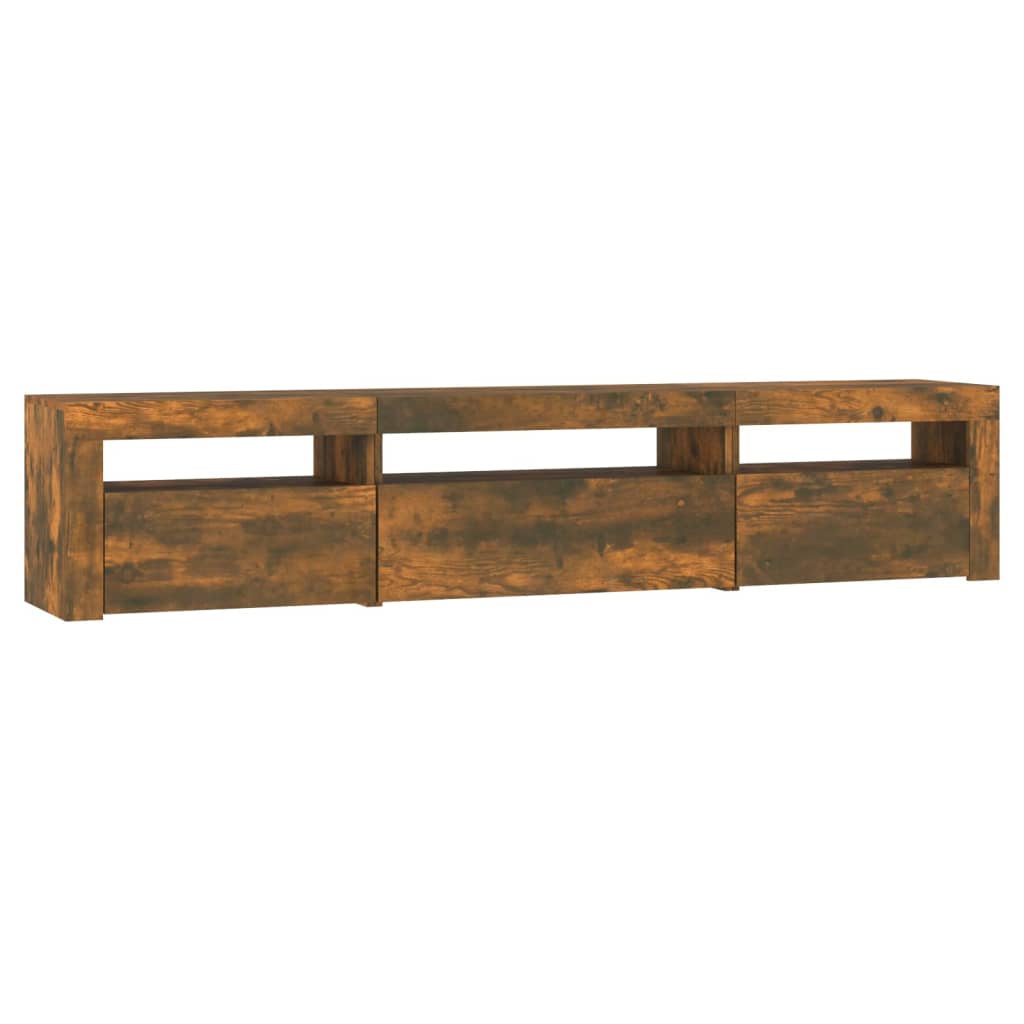 Tv-Schrank Mit Led-Leuchten 195X35X40 Cm