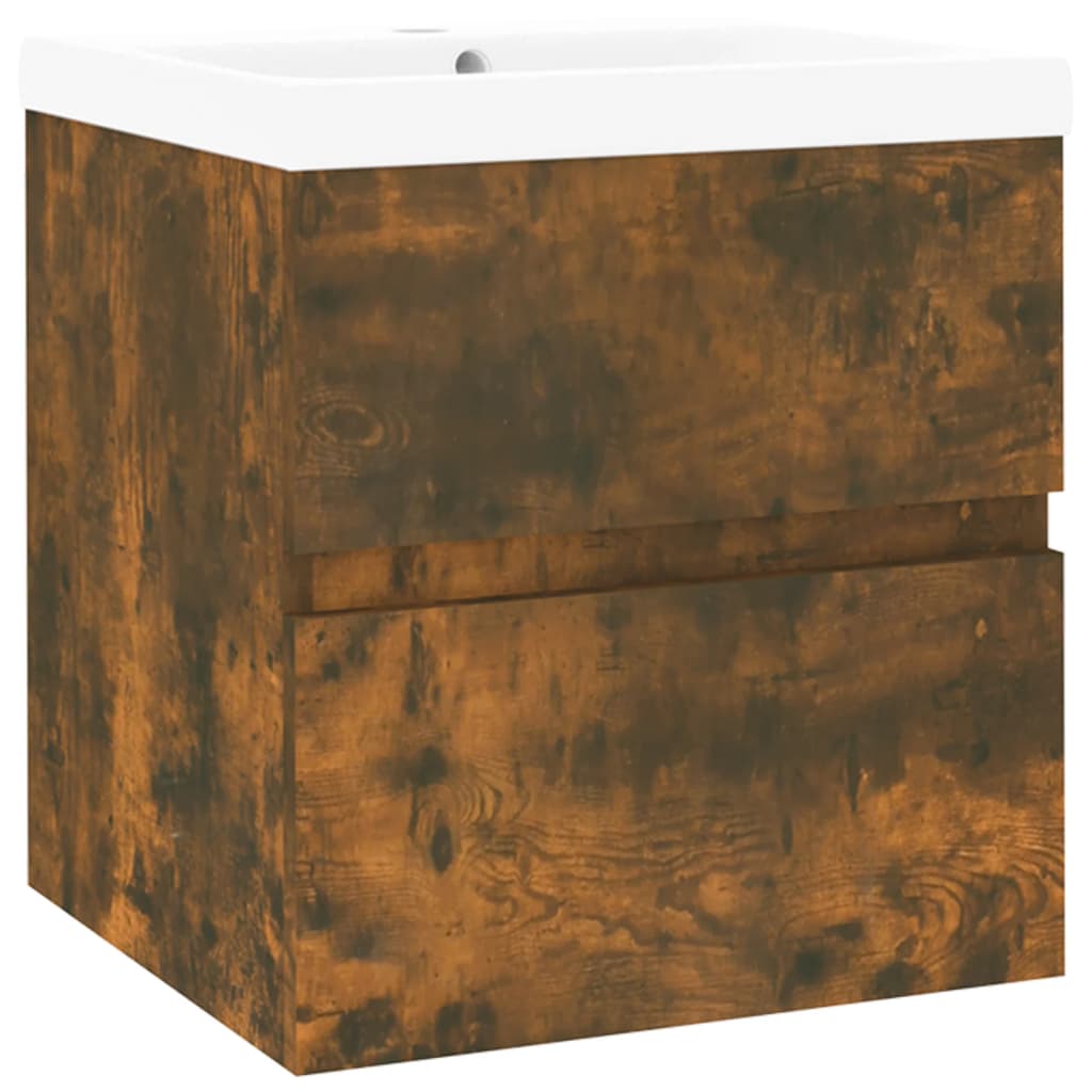 Waschbeckenschrank Mit Einbaubecken Holzwerkstoff