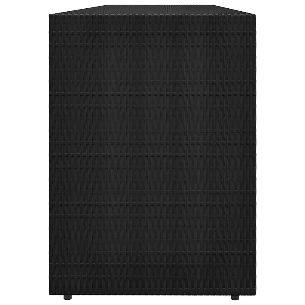 Gartenschrank 198 X 55,5 X 80 Cm Poly Rattan