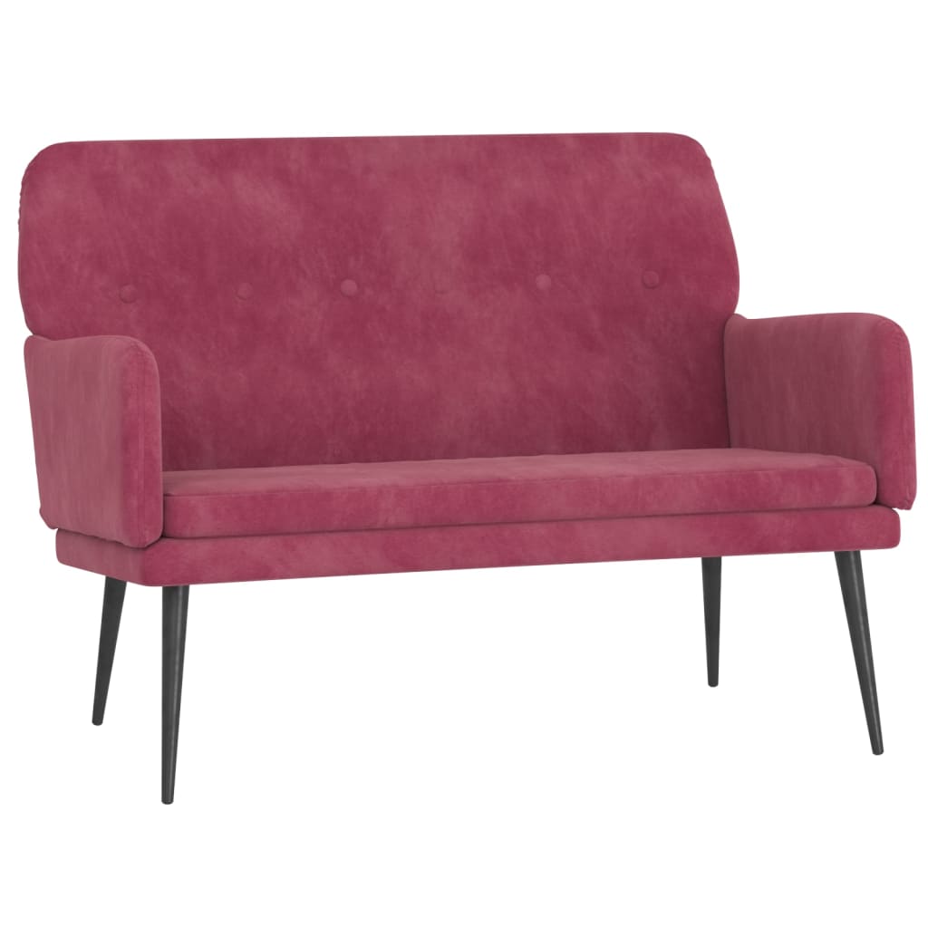 Sitzbank 108X79X79 Cm Samt