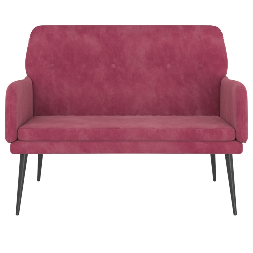 Sitzbank 108X79X79 Cm Samt