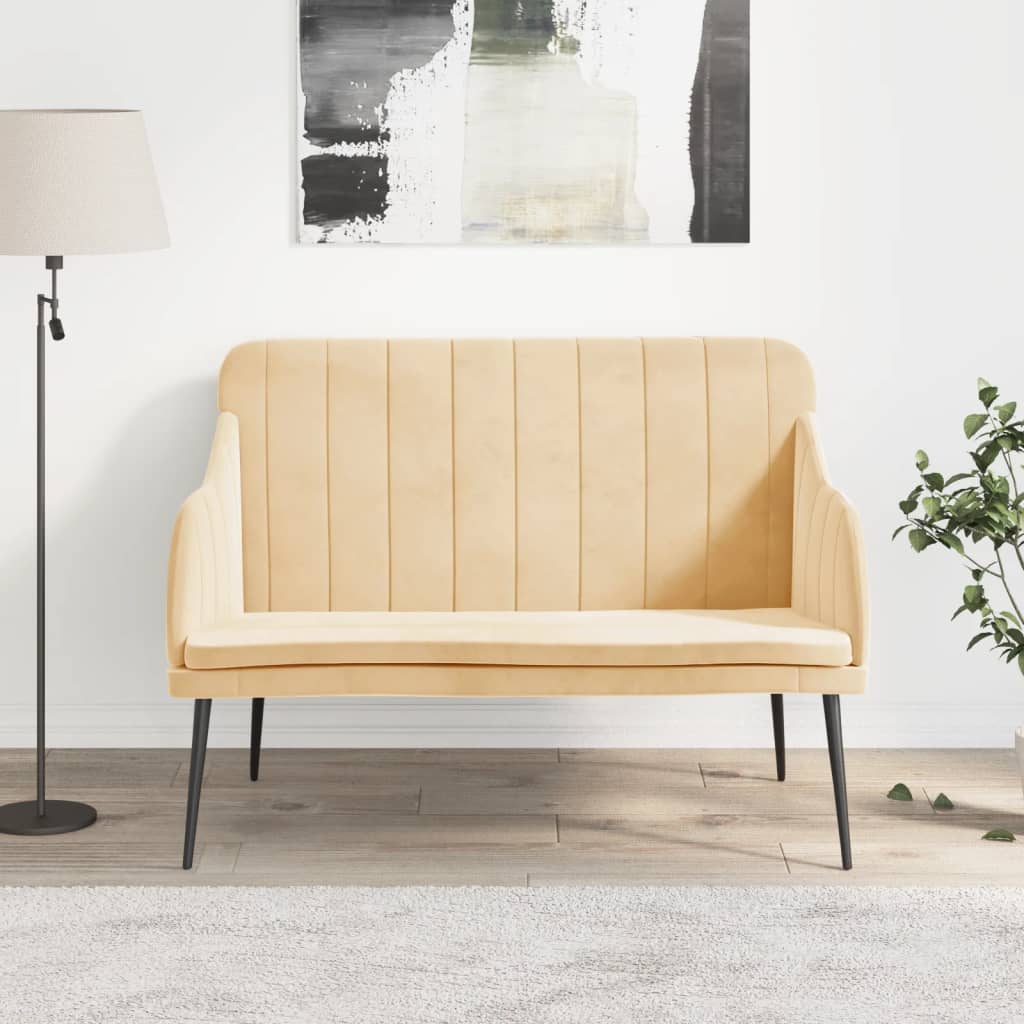 Sitzbank 110X76X80 Cm Samt
