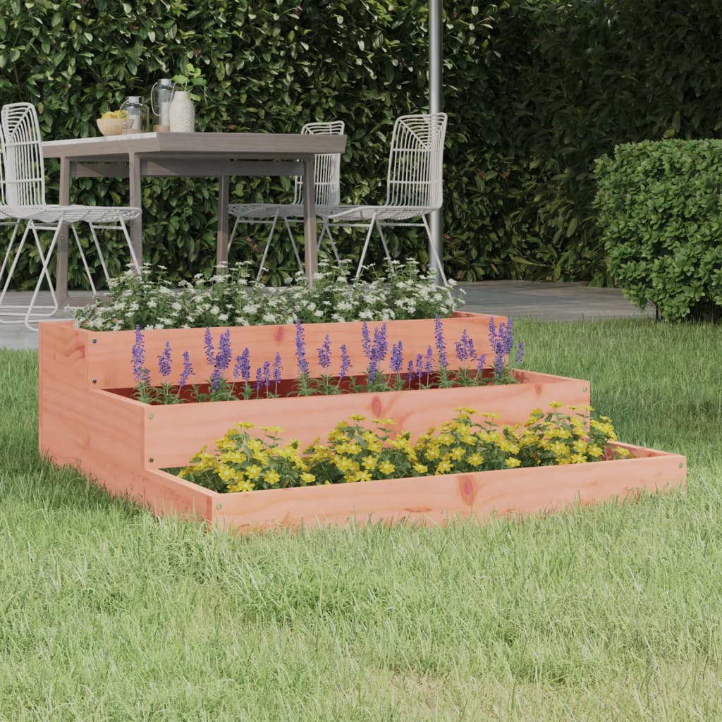 Pflanzkübel Weiß Massivholz Kiefer