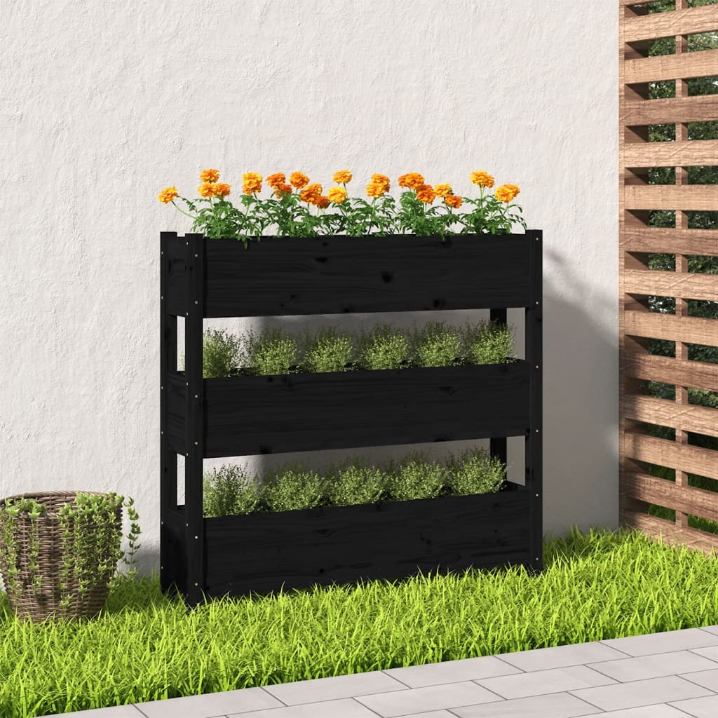 Pflanzkübel Massivholz Kiefer