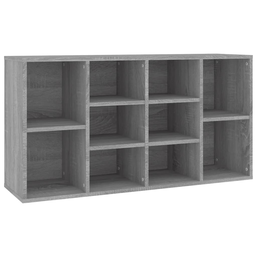 Schuhbank 103X30X55 Cm Holzwerkstoff Grau Sonoma