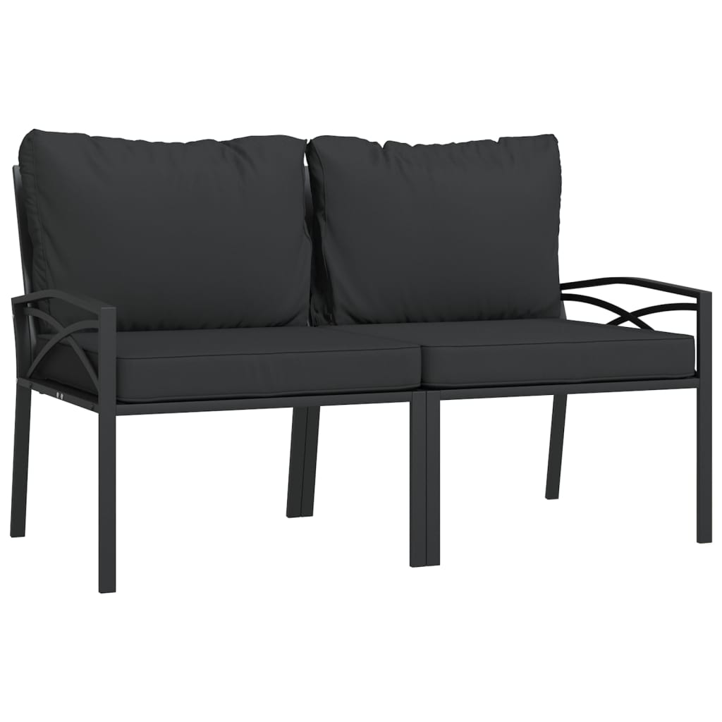 Gartenstühle Mit En Kissen 2 Stk. 62X75X79 Cm Stahl