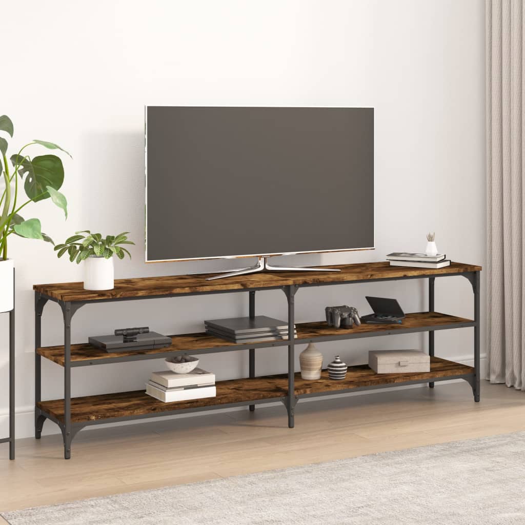 Tv-Schränk 160 X 30 X 50 Cm Verbundholz Und Eisen
