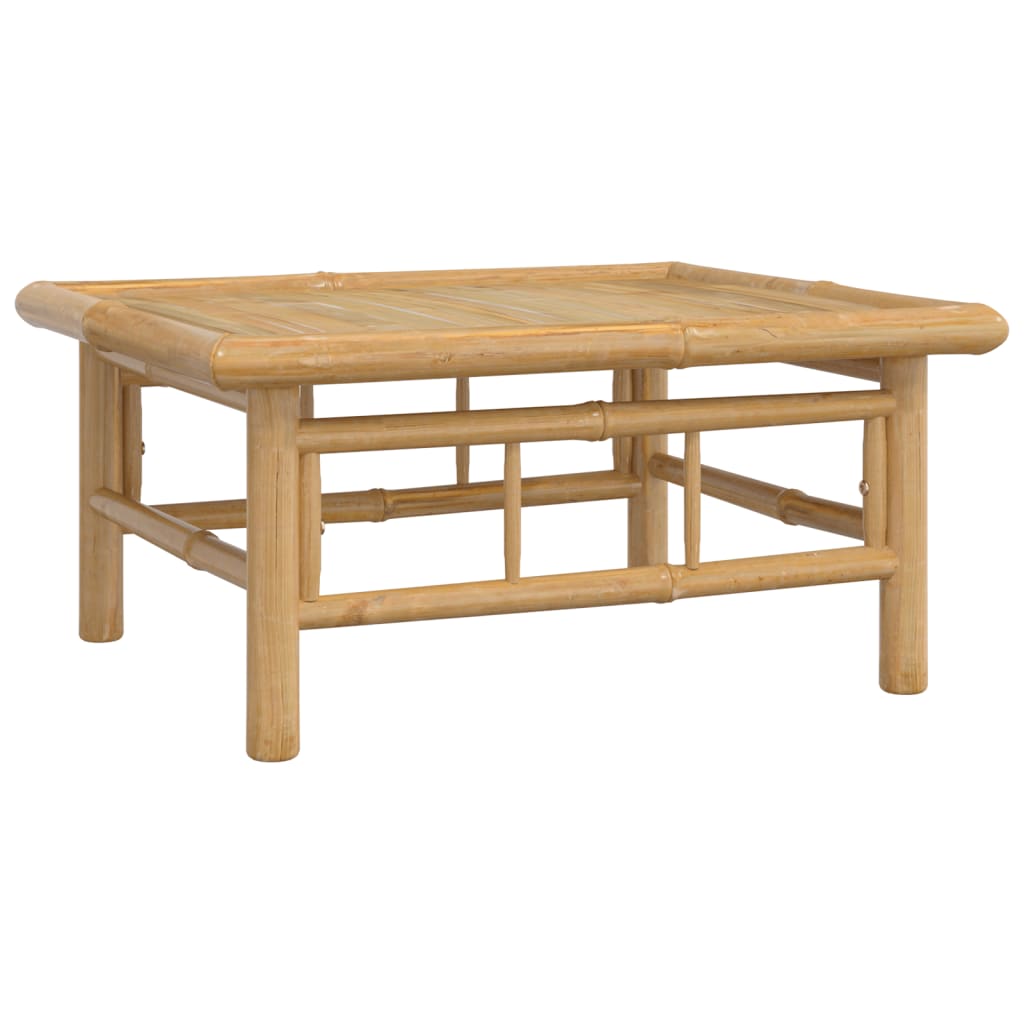 5-Tlg. Garten-Lounge-Set Mit En Kissen Bambus