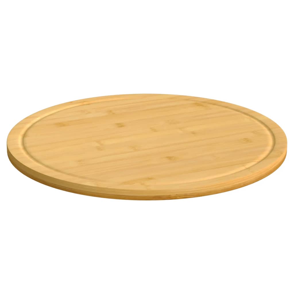 Schneidebretter 6 Stk. Ø30X1,5 Cm Bambus