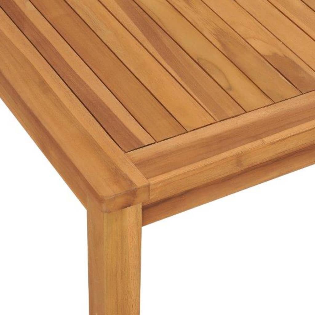 3-Tlg. Garten-Essgruppe Massivholz Teak