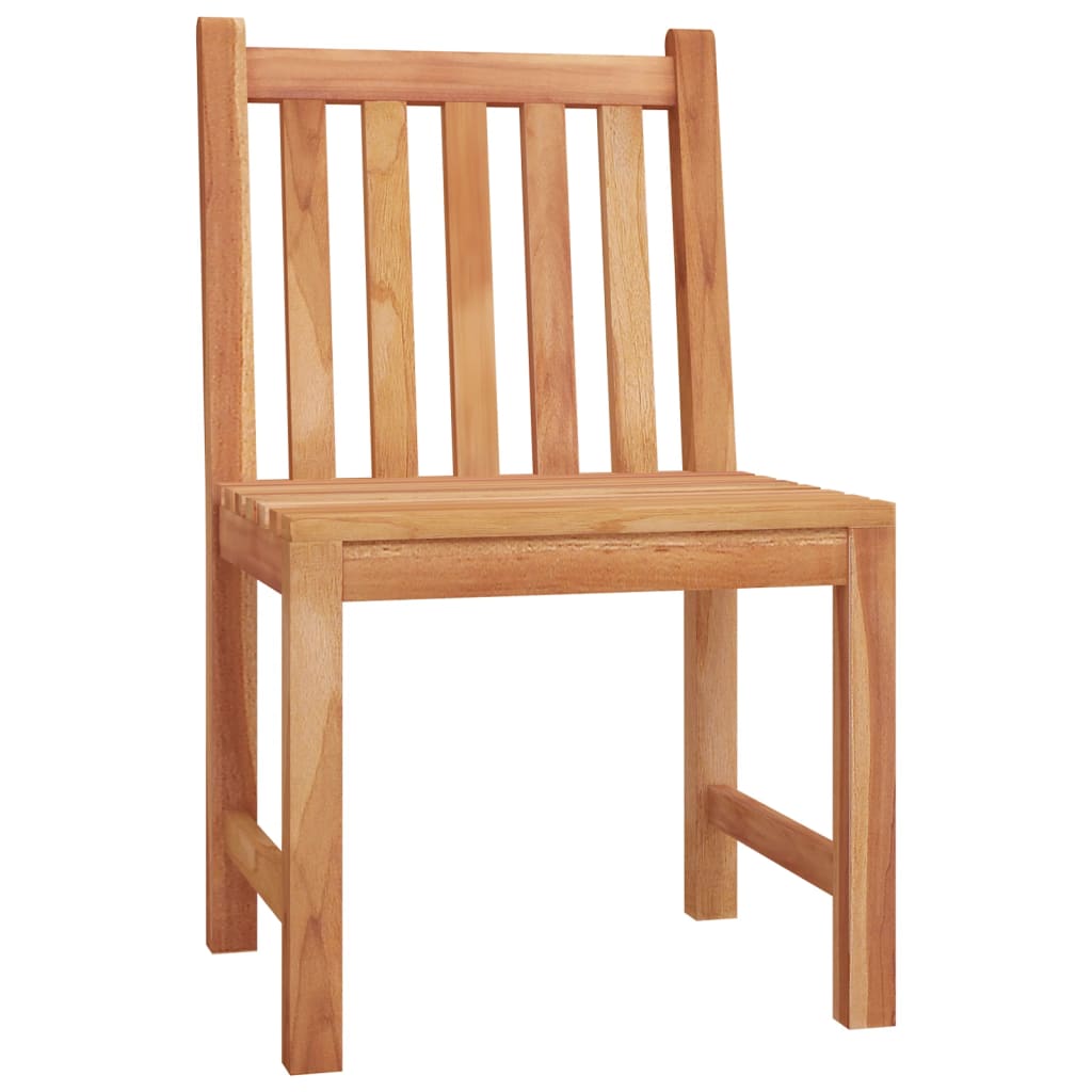 4-Tlg. Garten-Essgruppe Massivholz Teak