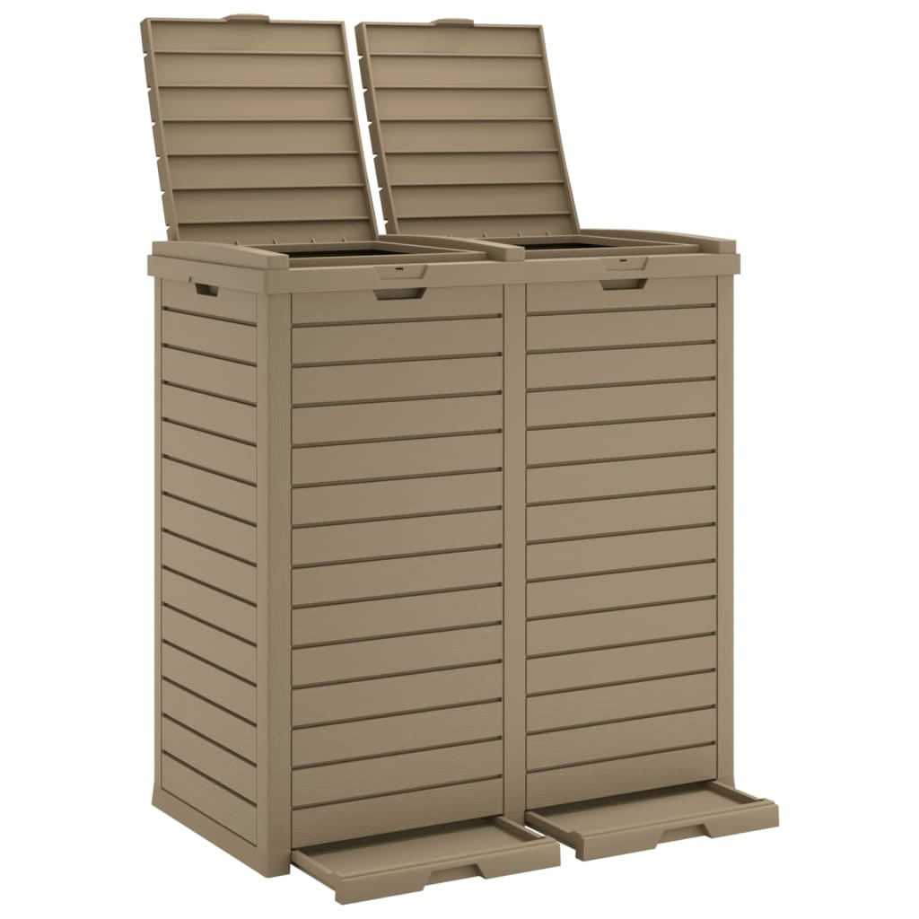 Outdoor-Mülltonne 78X41X86 Cm Polypropylen