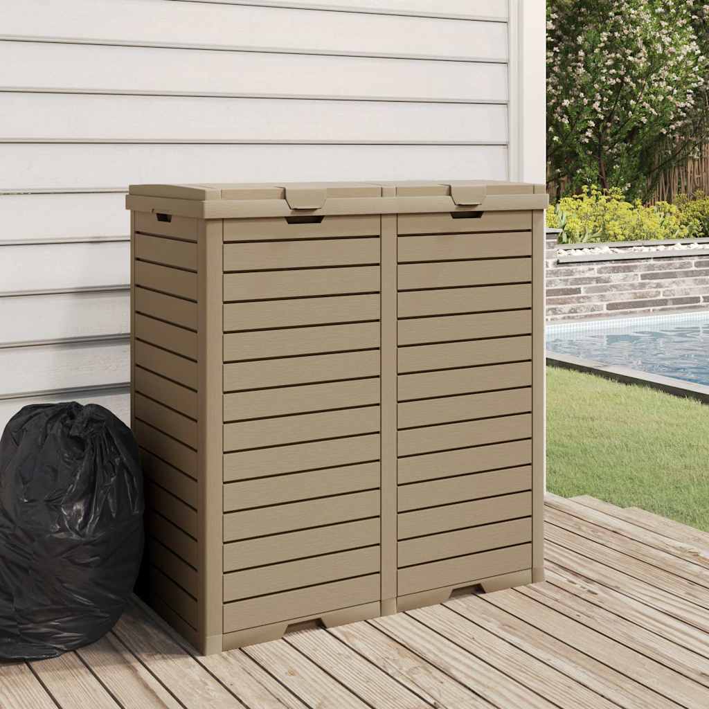 Outdoor-Mülltonne 78X41X86 Cm Polypropylen