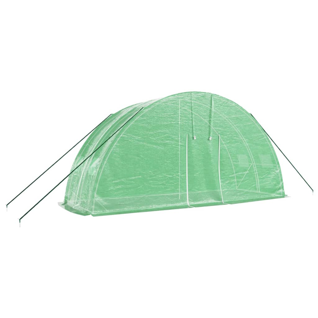 Gewächshaus Mit Stahlrahmen 12 M² 6X2X2,85 M