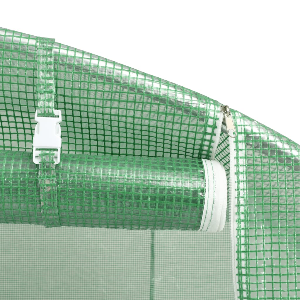 Gewächshaus Mit Stahlrahmen 12 M² 6X2X2,85 M