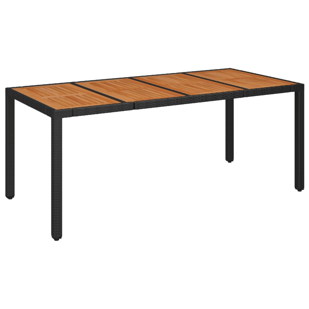9-Tlg. Garten-Essgruppe Mit Kissen Poly Rattan