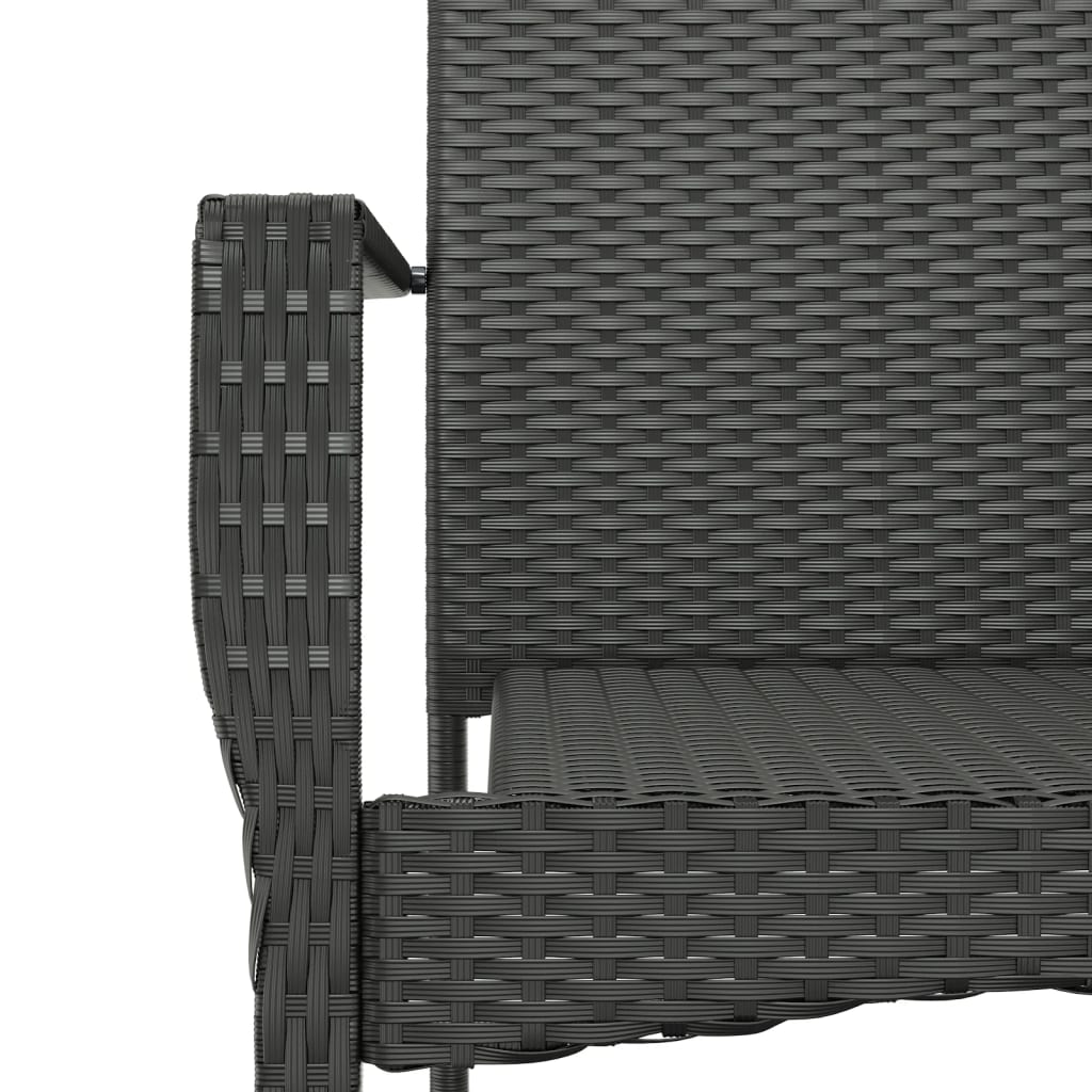 7-Tlg. Garten-Essgruppe Mit Kissen Poly Rattan