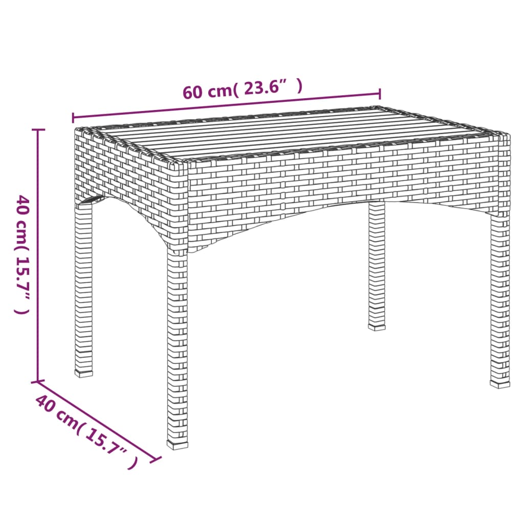 4-Tlg. Garten-Essgruppe Mit Kissen Poly Rattan