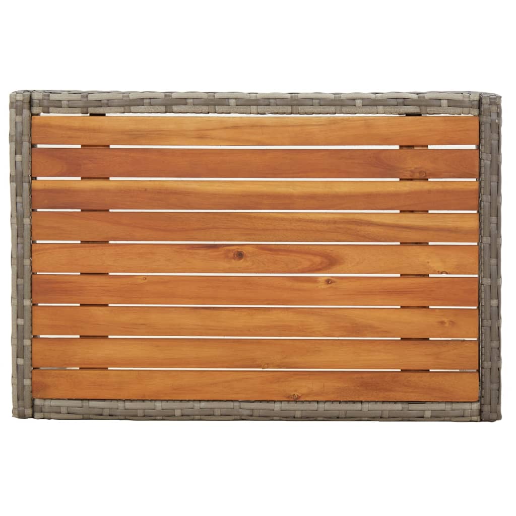 4-Tlg. Garten-Essgruppe Mit Kissen Poly Rattan