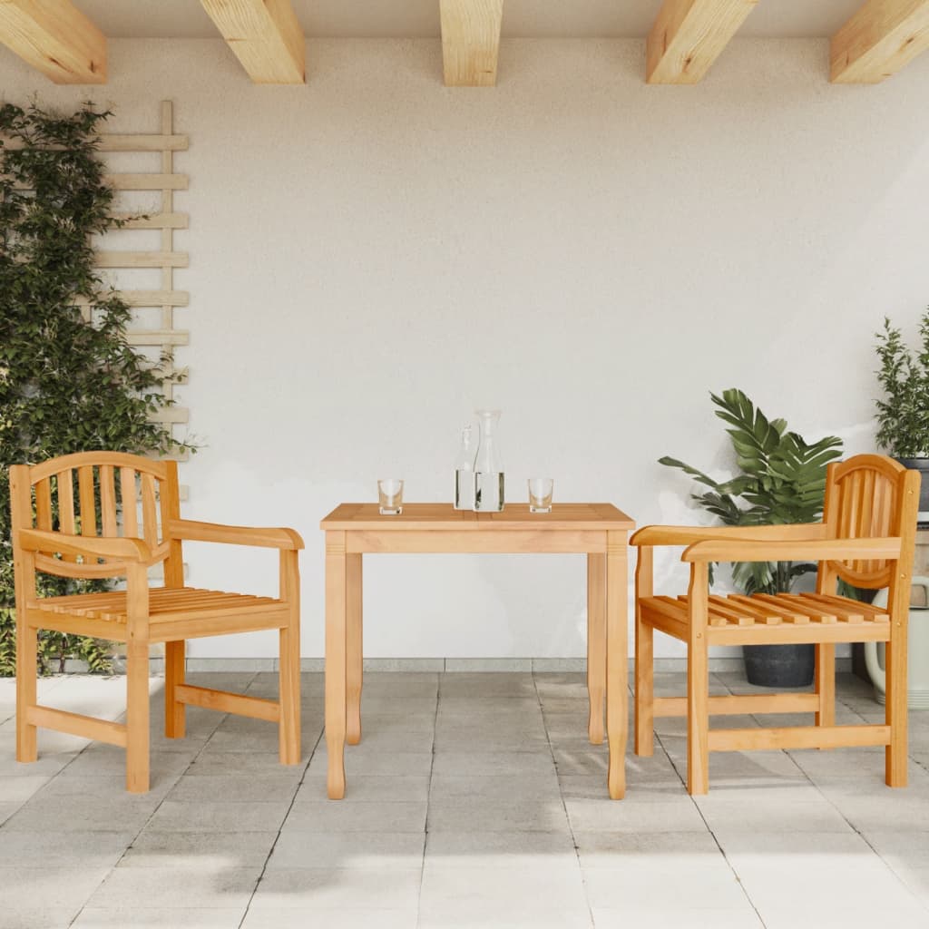 Gartenstühle 4 Stk. 58X59X88 Cm Massivholz Teak