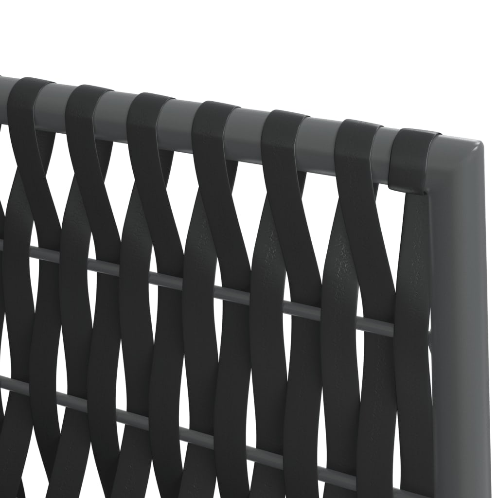 Gartenstühle Mit Kissen 4 Stk. 54X61X83 Cm Poly Rattan